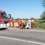 Dorno: scontro tra auto sulla circonvallazione, grave una 63enne