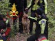 I Vigili del fuoco del comando di Pavia decisivi per il ritrovamento di un'anziana 92enne nel Parmense