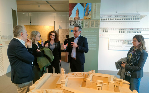 Inaugurata ieri sera al Politecnico di Milano la mostra “Vigevano 1494”