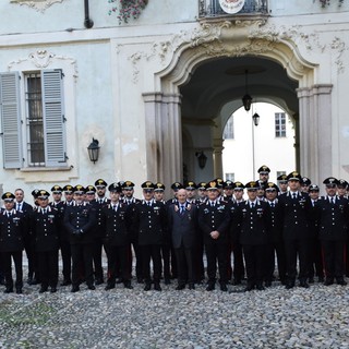 Il Generale di Corpo d'Armata Gino Micale in visita al comando provinciale Carabinieri di Pavia