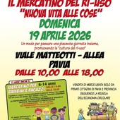 Pavia, domenica 19 aprile torna in Allea viale Matteotti, il mercatino del ri-uso "nuova vita alle cose" Pavia, domenica 19 aprile torna in Allea viale Matteotti, il mercatino del ri-uso "nuova vita alle cose"