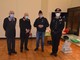 Pavia: i Carabinieri consegnano la tessera dell'associazione nazionale all'infettivologo Bruno per la lotta al Covid-19