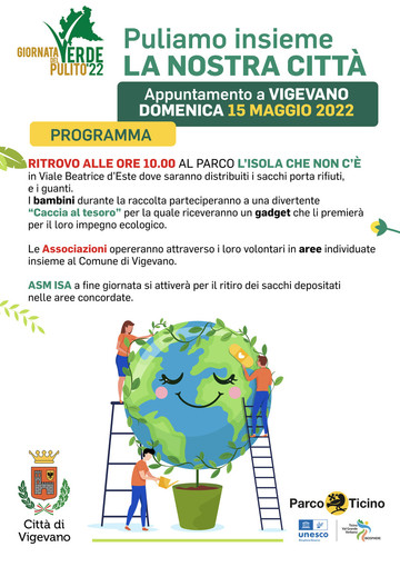 Vigevano: torna la giornata del Verde Pulito