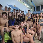 Nella foto: gli atleti dell’H2Sport che hanno gareggiato nella seconda prova della Coppa Los Angeles Nella foto: gli atleti dell’H2Sport che hanno gareggiato nella seconda prova della Coppa Los Angeles