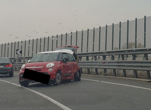 Marcallo: incidente sul ponte della A4, diverse auto coinvolte