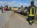 Ottobiano: si ribalta con l'auto sulla provinciale 183, donna 65enne trasportata in elicottero al San Matteo Ottobiano: si ribalta con l'auto sulla provinciale 183, donna 65enne trasportata in elicottero al San Matteo