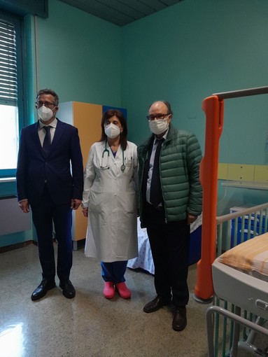 Vigevano: l'associazione Castrolab dona due camere di degenza al reparto di pediatria del Civile