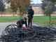 San Martino Siccomario: fermato con 100 chili di rame e fibra ottica, nei guai un pavese