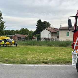 Olevano: donna 68enne investita da un treno, trasportata in gravi condizioni con l'elicottero al San Matteo