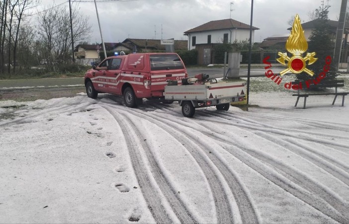Grandinata in Lomellina tra Garlasco, Gropello e Vigevano