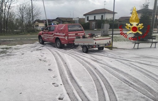 Grandinata in Lomellina tra Garlasco, Gropello e Vigevano
