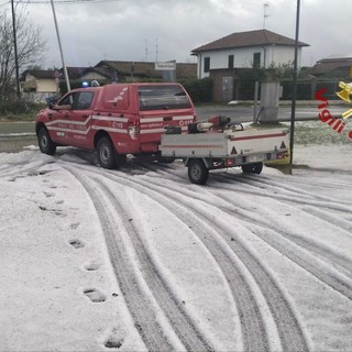 Grandinata in Lomellina tra Garlasco, Gropello e Vigevano