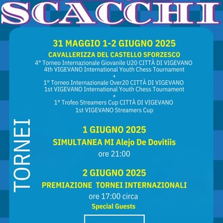 Presentato il programma di &quot;Vigevano per gli Scacchi 2025&quot;