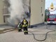 Voghera: incendio in un box condominiale, auto e moto divorati dalle fiamme