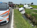 Ferrera: scontro furgone-auto sulla statale 756, soccorse tre persone Ferrera: scontro furgone-auto sulla statale 756, soccorse tre persone