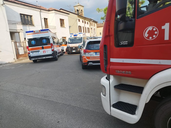 Cornale e Bastida: incidente sul lavoro, feriti tre operai. Sul posto anche l'elisoccorso