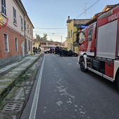 Pinarolo Po, si ribalta con l'auto in via Depretis: 62enne trasportato al San Matteo
