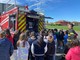 FOTO. Mede: gli alunni della 5° classe della scuola primaria &quot;Massazza&quot; in visita alla caserma dei Vigili del fuoco