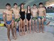 Nella foto: gli atleti dell’H2Sport che hanno gareggiato a Tenero nel Meeting del Verbano
