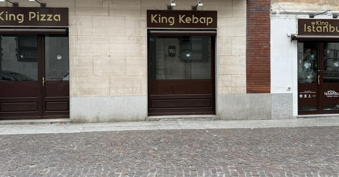 Il kebap di corso Cavour a Mortara oggetto dei vandalismi