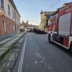 Pinarolo Po, si ribalta con l'auto in via Depretis: 62enne trasportato al San Matteo Pinarolo Po, si ribalta con l'auto in via Depretis: 62enne trasportato al San Matteo
