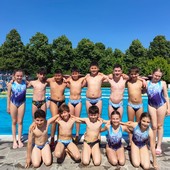 Nella foto: gli Esordienti A e B che hanno gareggiato al Trofeo Forum Nella foto: gli Esordienti A e B che hanno gareggiato al Trofeo Forum