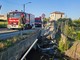 Pieve del Cairo: si ribalta con l'auto sulla provinciale, 46enne trasportato con l'elicottero in ospedale