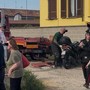 Gropello: scontro moto-mezzo pesante, grave motociclista 50enne