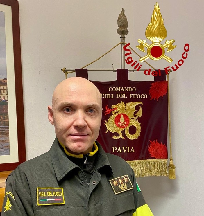 Pavia, Daniele Panza è il nuovo comandante dei Vigili del fuoco