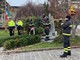 Pavia: i Vigili del fuoco celebrano la patrona Santa Barbara, posata una corona di alloro per onorare chi ha perso la vita in servizio