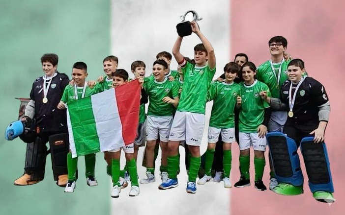 Hockey, Paolo Bonomi sul tetto d’Italia: trionfo nel titolo allievi indoor 2025/26