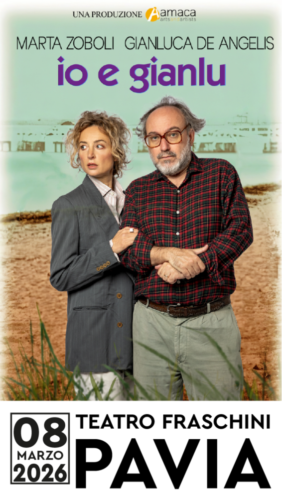 Teatro, Marta Zoboli e Gianluca De Angelis al Fraschini con "Io e Gianlu" Teatro, Marta Zoboli e Gianluca De Angelis al Fraschini con "Io e Gianlu"