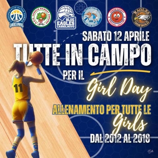 Basket, sabato 12 aprile &quot;Girl Day&quot; alla palestra Bramante per le ragazze nate dal 2012 al 2018