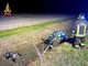 Frascarolo: finiscono nel fosso con l'auto, soccorsi due giovani