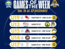 Basket, ultime partite delle giovanili prima della pausa natalizia Basket, ultime partite delle giovanili prima della pausa natalizia