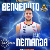 Basket serie B, Nemanja Gajic è il primo tassello della ELAchem Vigevano 2025/26