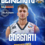 Basket serie B, Matteo Corgnati è un nuovo giocatore della ELAchem Vigevano 1955