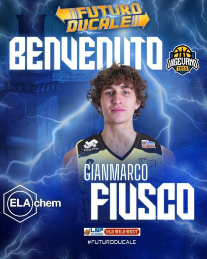 Basket serie B, Gianmarco Fiusco in maglia gialloblu nella stagione 2025/26