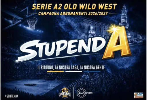 Basket serie A2, parte l' ultima settimana della campagna abbonamenti 2026/27 Basket serie A2, parte l' ultima settimana della campagna abbonamenti 2026/27