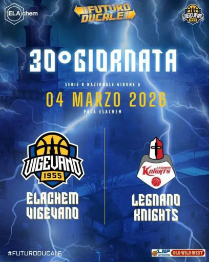 Basket serie B, partita la vendita online dei biglietti per Vigevano 1955-Legnano, le agevolazioni per gli studenti Basket serie B, partita la vendita online dei biglietti per Vigevano 1955-Legnano, le agevolazioni per gli studenti