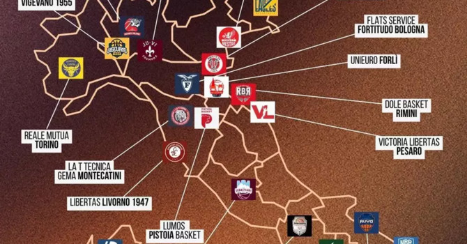 Basket serie A2, il programma della sesta giornata. Le ultime di Fortitudo Bologna-Vigevano 1955