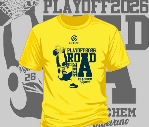 Basket serie B, Bitre Sport lancia in offerta fino al 26 aprile la maglietta playoff riservata ai tifosi della Elachem Vigevano