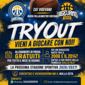 Tryout! Vieni a giocare con CAT Vigevano-Nuova Pallacanestro Vigevano 1955 Tryout! Vieni a giocare con CAT Vigevano-Nuova Pallacanestro Vigevano 1955