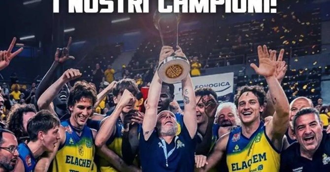 Basket, tutti al palaELAchem a festeggiare i ragazzi mercoledì 24 giugno alle ore 18.30