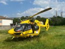 Dorno: cade da circa 2 metri di altezza mentre sta tinteggiando, 71enne trasportato in elicottero all'Humanitas