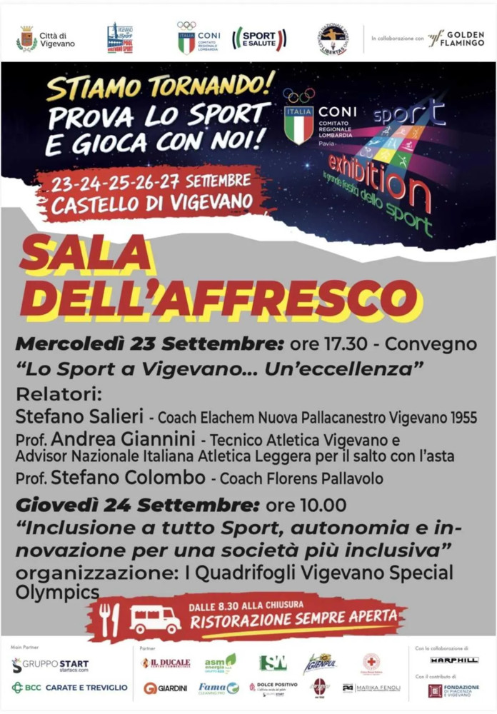 Basket, coach Salieri relatore mercoledì 23 settembre del convegno "Lo sport a Vigevano...un'Eccellenza " Basket, coach Salieri relatore mercoledì 23 settembre del convegno "Lo sport a Vigevano...un'Eccellenza "