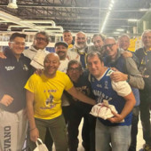 Basket serie B, quando vince il tifo: appassionati vigevanese e agrigentini insieme all'insegna del rispetto Basket serie B, quando vince il tifo: appassionati vigevanese e agrigentini insieme all'insegna del rispetto