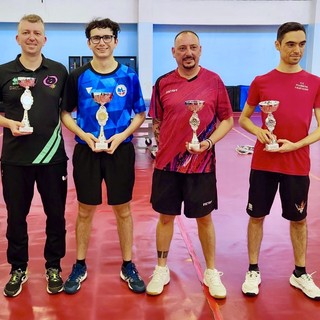 Tennistavolo: campionati provinciali, Cantella trionfa nell’assoluto. Altri tre atleti ducali a podio nelle rispettive categorie
