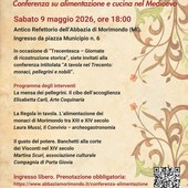Morimondo: "A tavola nel trecento", il 9 maggio serata dedicata alla cucina e all’alimentazione nel Medioevo