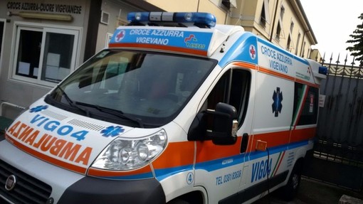 Mortara: incidente sulla provinciale 494, soccorse 2 persone Mortara: incidente sulla provinciale 494, soccorse 2 persone